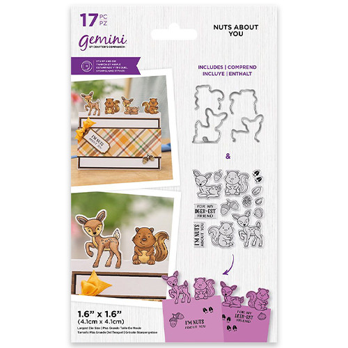 Nuts About You Stamp & Die Set (17)