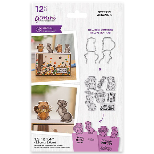 Otterly Amazing Stamp & Die Set (12)