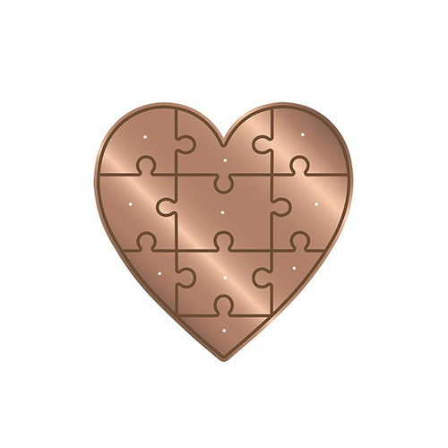 Heart Jigsaw Multimedia Die Set (1pc)