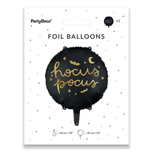 18 inch Hocus Pocus Black Foil Balloon (1)