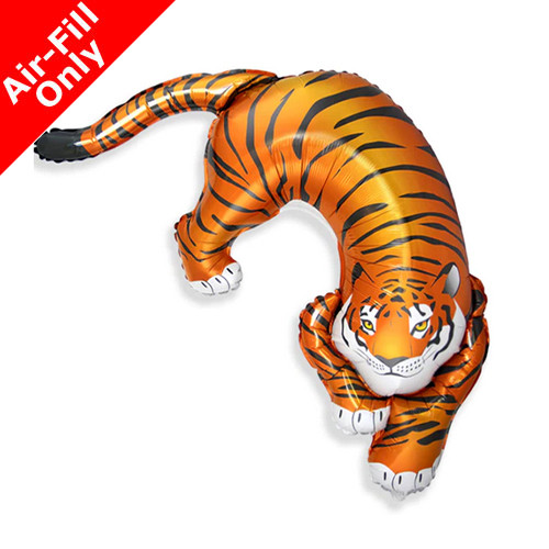 13 inch Wild Tiger Foil Balloon (1) - UNPACKAGED