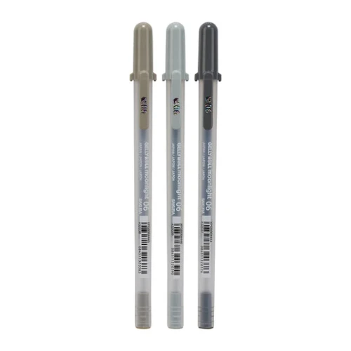 Urban Moonlight Fine Tip Gelly Roll Pens - 0.35mm (3)