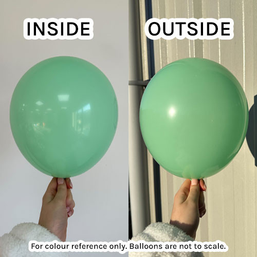 Gemar mint green latex balloon