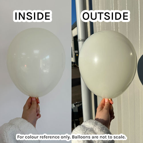 2" Standard Ivory Gemar Entertainer Balloons (100)