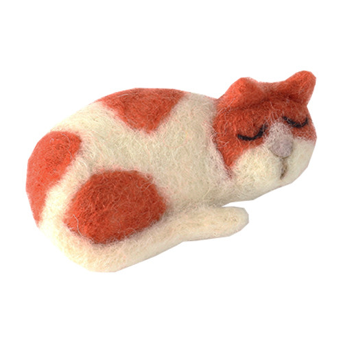 Cat Brooch Mini Needle Felting Kit (1)