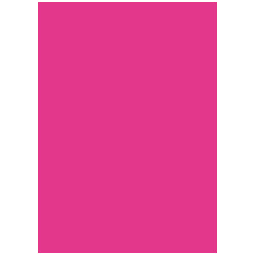 A4 Hot Pink Cardstock Sheets (10)