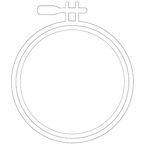 Embroidery Hoop by Eileen Hull Bigz Die (1pc)