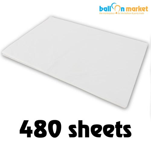 White Jeweller's Tissue Paper - 50cm x 75cm (480 Sheets)