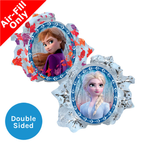 9 inch Frozen 2 Shape Foil Balloon (1) - UNPACKAGED 9 inch Frozen 2 Shape Foil Balloon (1) - UNPACKAGED