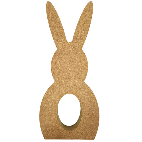 20cm Wooden Bunny Egg Holder (1)