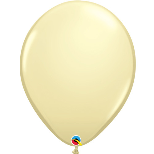 16" Fashion Ivory Silk Latex Balloons (50)