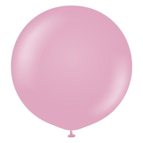 24" Retro Dusty Rose Kalisan Latex Balloons (2)