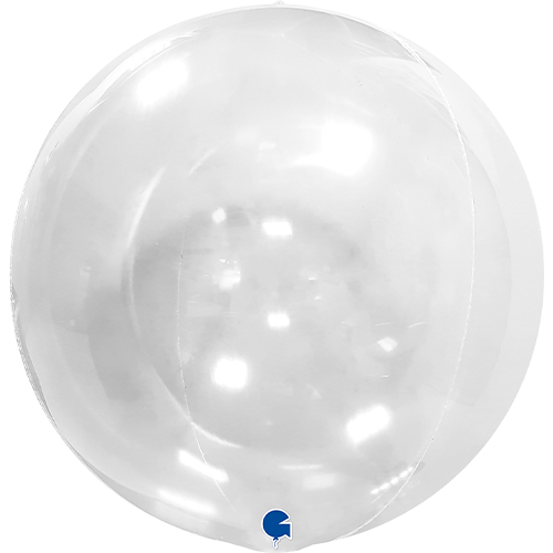 19" Globe Clear Balloon (1) - UNPACKAGED