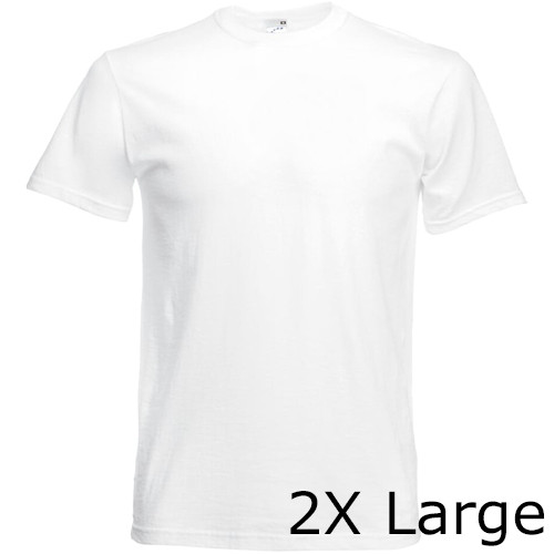 2X-Large White T-Shirt (1)