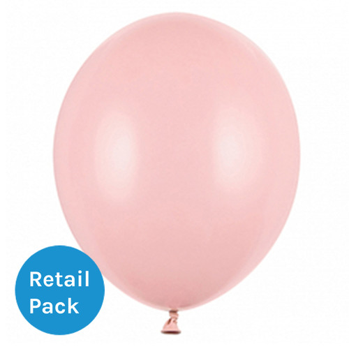 12 inch Pastel Pale Pink Latex Balloons (10) 12 inch Pastel Pale Pink Latex Balloons (10)