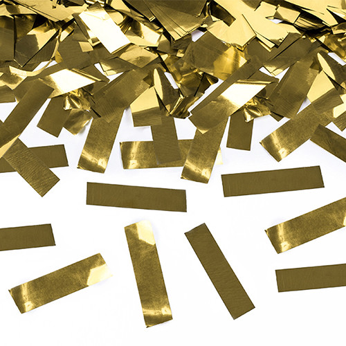 Metallic Gold Confetti Cannon - 40cm (1)