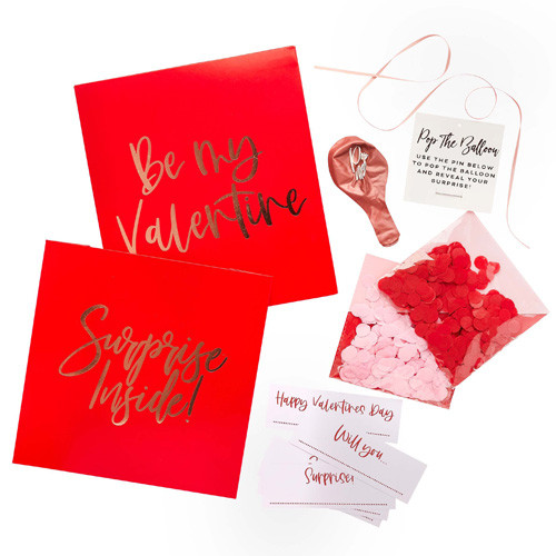 Red Valentine's Surprise In A Box Set (1)