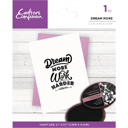 Dream More Clear Stamp (1)