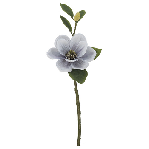 46cm Grey Magnolia Spray (1)