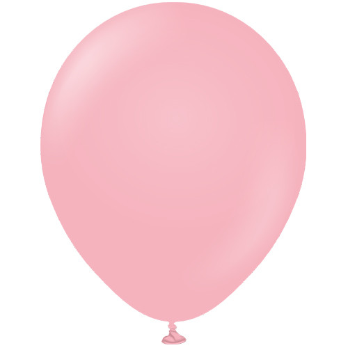 18" Standard Flamingo Pink Kalisan Latex Balloons (25)