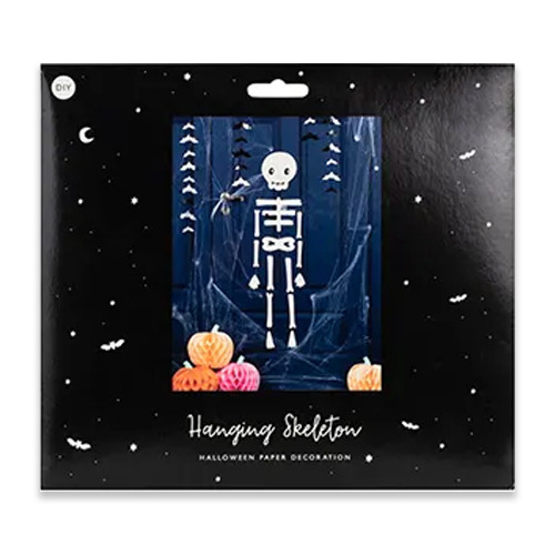 Hanging Spooky Skeleton Decoration - 1.1m (1)