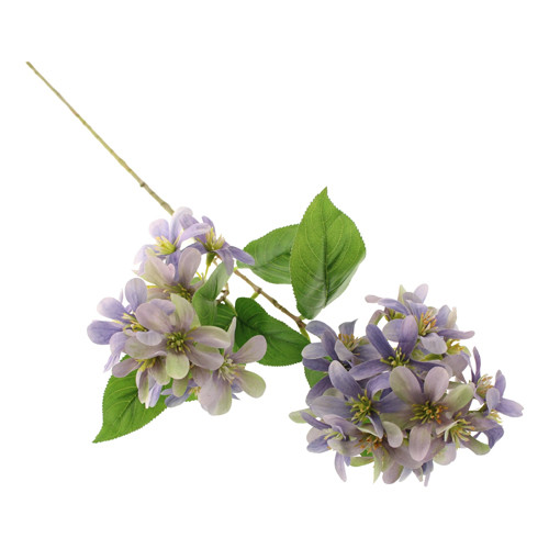 72cm Lilac Mountain Blossom Spray (1)