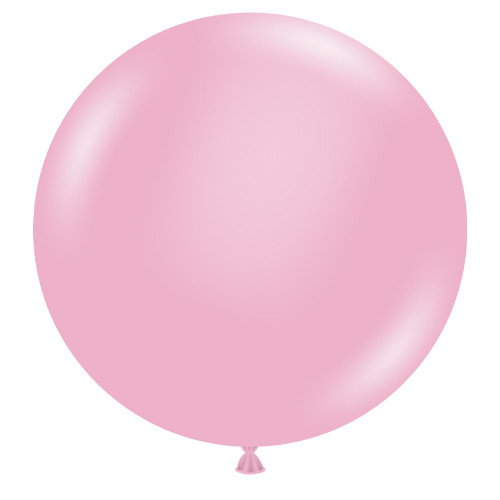 24" Pink Tuftex Latex Balloons (3)