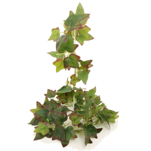 233cm Burgundy Ivy Leaf Garland (1)