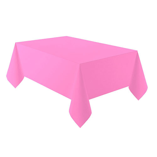 Bubblegum Pink Paper Tablecover (1) Bubblegum Pink Paper Tablecover (1)