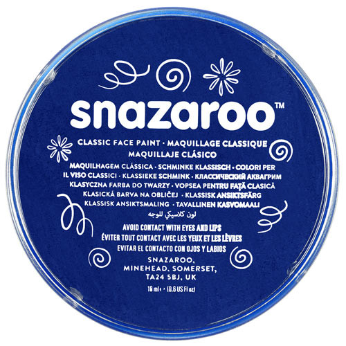 18ml Dark Blue Snazaroo Face Paint (1)