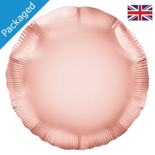 18" Rose Gold Round Foil Balloon (1)