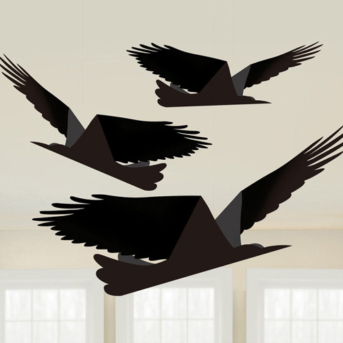Boneshine Fever Black Paper Ravens (3)