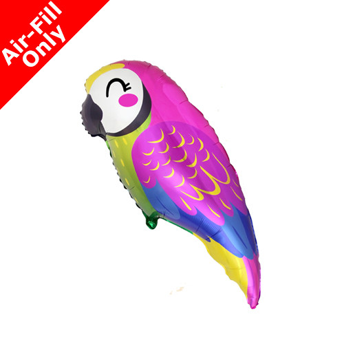 17 inch Parrot Foil Balloon (1) - UNPACKAGED 17 inch Parrot Foil Balloon (1) - UNPACKAGED