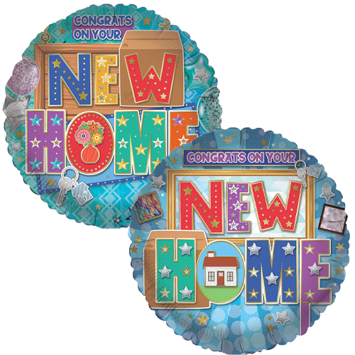 18 inch New Home Congrats Foil Balloon (1)