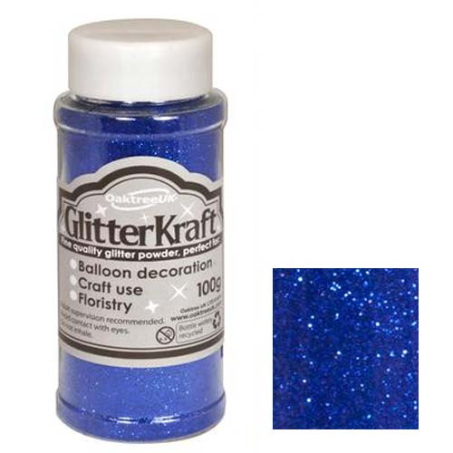 Blue GlitterKraft Crafting Powder (100g)