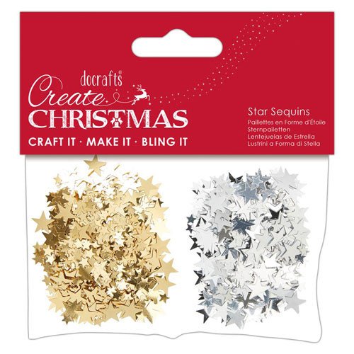 Gold & Silver Star Sequins (1)