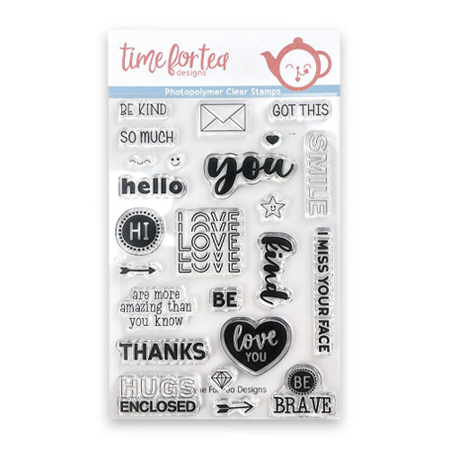 Be Kind Be You Clear Stamps (24)