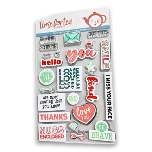 Be Kind Be You Clear Stamps (24)