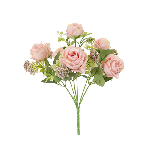 A 30cm Pale Pink Amelia Rose Bunch