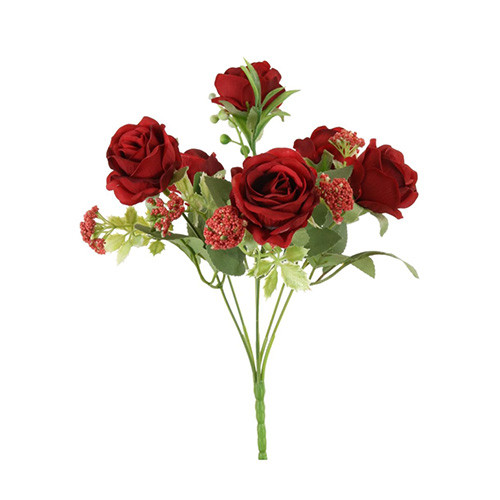 red amelia roses for valentine's decoration