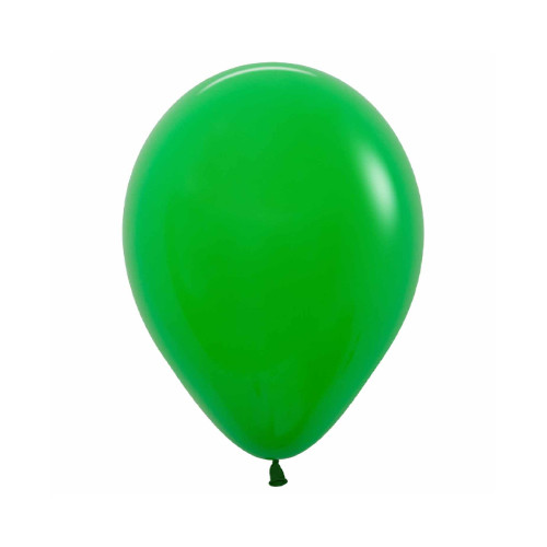 A 5" Shamrock Green latex balloon, manufactured by Sempertex. A 5" Shamrock Green latex balloon, manufactured by Sempertex.