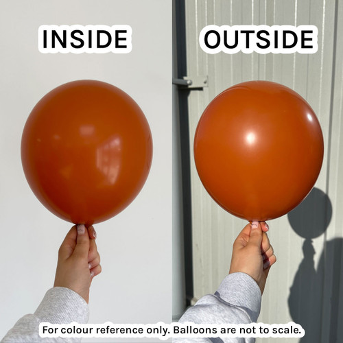 12" Fashion Sunset Orange Sempertex Latex Balloons (50)