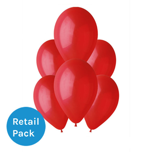 Red latex balloons manufactured by Gemar Red latex balloons manufactured by Gemar