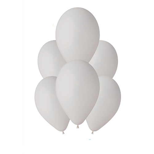 Grey coloured balloons manufactured by Gemar