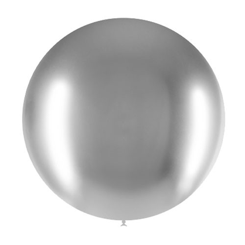 24 inch chrome coloured latex balloons manufactured by Decotex