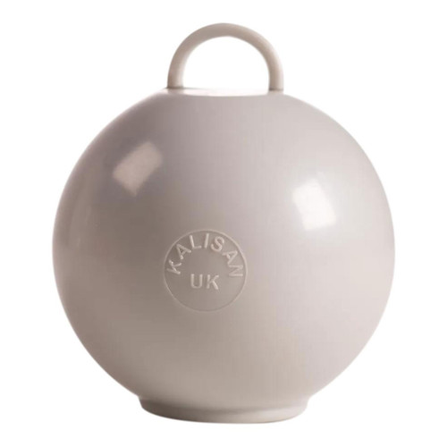 A small silver balloon weight manufactured by Kalisan