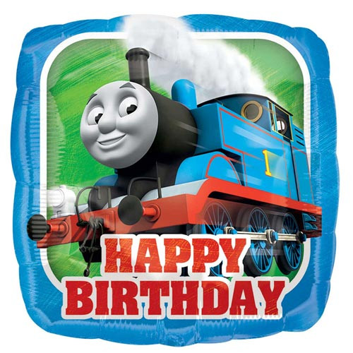 18 inch Thomas the Tank Engine Birthday Foil Balloon (1)