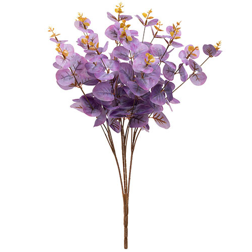 47cm Purple Eucalyptus Bush