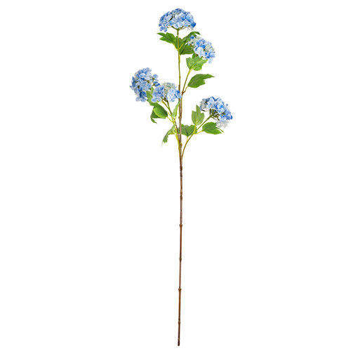artificial Blue Hydrangea Stem