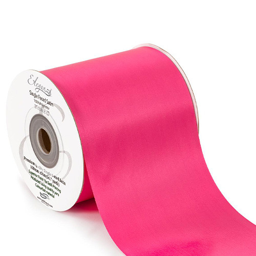 fuchsia pink sash ribbon